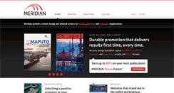 Desktop Screenshot of meridian-ebooks.com